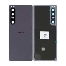 Sony Xperia 1 IV XQCT54 - Bateriový Kryt (Violet) - A5045831A Genuine Service Pack
