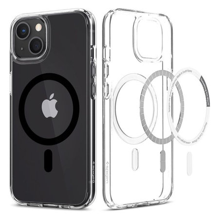 Spigen - Pouzdro Ultra Hybrid s MagSafe pro iPhone 13, černá