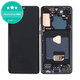 Samsung Galaxy S21 Plus G996B - LCD Displej + Dotykové Sklo + Rám (Phantom Black) OLED
