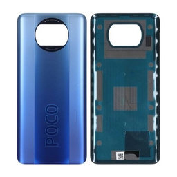 Xiaomi Poco X3 Pro - Batériový Kryt (Frost Blue) - 55050000UY6D Genuine Service Pack