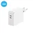 Dual USB-C nabíjecí adaptér, 35W, kompatibilní s Apple