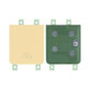 Samsung Galaxy Z Flip 4 F721B - Bateriový Kryt B/G (Yellow) - GH82-29654G Genuine Service Pack