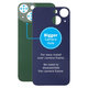 Apple iPhone 13 Mini - Sklo Zadního Housingu se Zvětšeným Otvorem na Kameru (Green)
