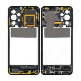 Samsung Galaxy A23 5G A236B - Střední Rám (Awesome Black) - GH98-47823A Genuine Service Pack