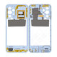 Samsung Galaxy A23 5G A236B - Střední Rám (Awesome Blue) - GH98-47823C Genuine Service Pack