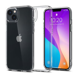 Spigen - Pouzdro Ultra Hybrid pro iPhone 14 Plus, transparentná