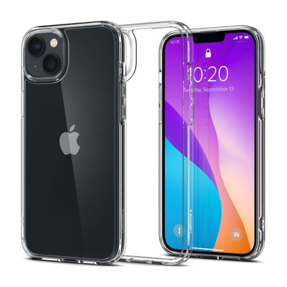 Spigen - Pouzdro Ultra Hybrid pro iPhone 14, transparentná