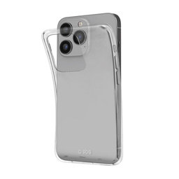 SBS - Pouzdro Skinny pro iPhone 14 Pro, transparentná