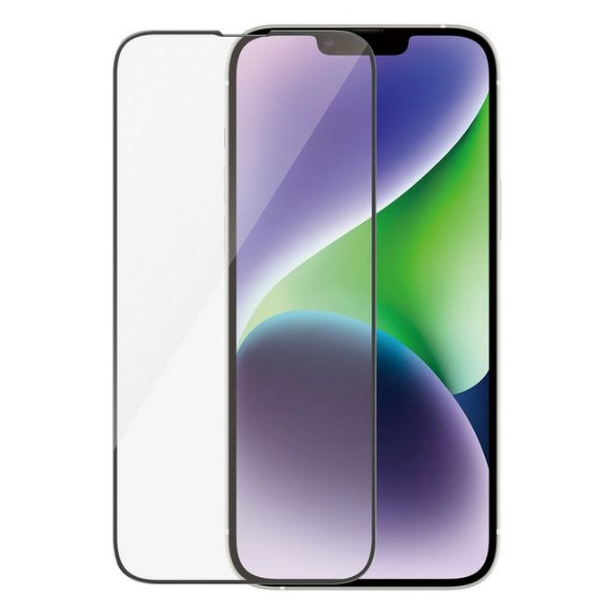 PanzerGlass - Tvrzené sklo UWF AB pro iPhone 13 Pro Max a 14 Plus, černá