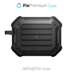 FixPremium - Púzdro Unbreakable pro AirPods Pro, černá