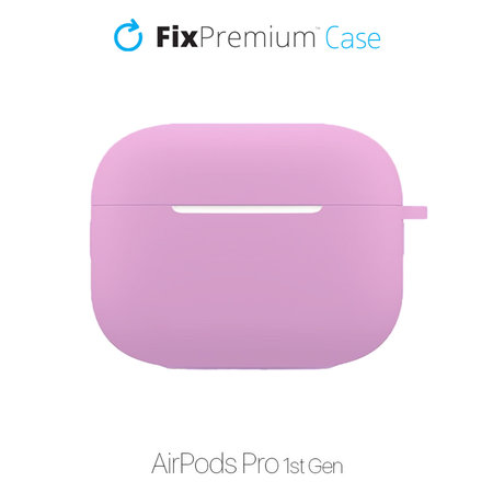 FixPremium - Silikonové Pouzdro pro AirPods Pro, lila