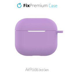FixPremium - Silikonové Pouzdro pro AirPods 3, lila
