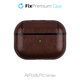 FixPremium - Pouzdro z Umělé Kůže pro AirPods Pro, hnědá