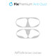FixPremium - Nálepka proti Prachu pro AirPods 1 a 2, stříbrná