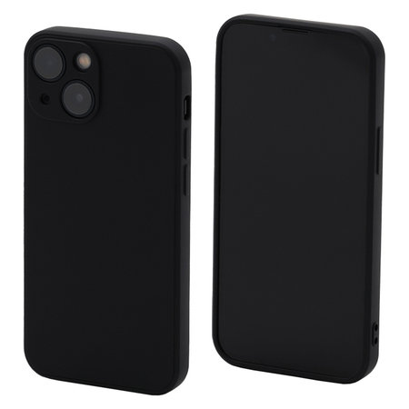 FixPremium - Silikonové Pouzdro pro iPhone 13 mini, černá
