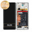 Honor 70 FNE-AN00 - LCD Displej + Dotykové Sklo + Rám (Crystal Silver) - 0235ACMG Genuine Service Pack
