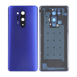 OnePlus 8 Pro - Bateriový Kryt + Sklíčko Zadní Kamery (Ultramarine Blue)