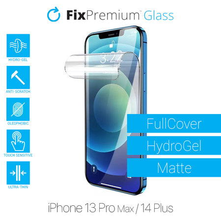 FixPremium HydroGel Matte - Ochranná Fólie pro iPhone 13 Pro Max a 14 Plus