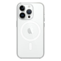 FixPremium - Silikonové Pouzdro s MagSafe pro iPhone 14 Pro, transparentná