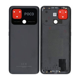 Xiaomi Poco C40 - Bateriový Kryt (Power Black) - 55050001WL9T Genuine Service Pack