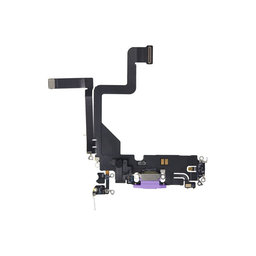 Apple iPhone 14 Pro - Nabíjecí Konektor + Flex Kabel (Deep Purple)