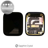 LCD Displej pro Apple Watch 7 45mm, Sapphire Crystal, Dotykové sklo bez rámu, Refurbished PRO