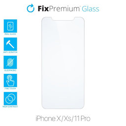 FixPremium Glass - Tvrzené sklo pro iPhone X, XS a 11 Pro
