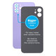Apple iPhone 12 - Sklo Zadního Housingu se Zvětšeným Otvorem na Kameru (Purple)