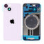 Apple iPhone 14 - Sklo Zadního Housingu + Sklíčko Kamery + Kovová Destička + Magsafe Magnet (Purple)