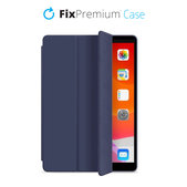 FixPremium - Flip Silikonové Pouzdro pro iPad 10.2 (7th, 8th, 9th Gen), modrá