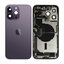 Apple iPhone 14 Pro Max - Zadní Housing s Malými Díly (Deep Purple)
