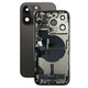 Apple iPhone 14 Pro - Zadní Housing s Malými Díly (Space Black)