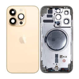 Apple iPhone 14 Pro - Zadní Housing (Gold)