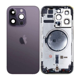 Apple iPhone 14 Pro - Zadní Housing (Deep Purple)