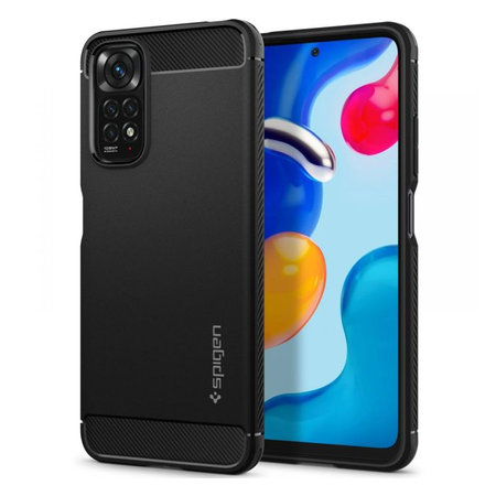 Spigen - Pouzdro Ruggen Armor pro Xiaomi Redmi Note 11 a 11S, černá