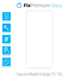 FixPremium Glass - Tvrzené sklo pro Xiaomi Redmi Note 11 a 11S