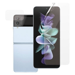 PanzerGlass - Ochranná fólie + Tvrzené sklo Case Friendly AB pro Samsung Galaxy Z Flip4, transparentná