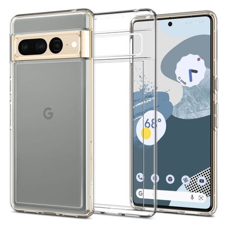 Spigen - Pouzdro Ultra Hybrid pro Google Pixel 7 Pro, transparentná