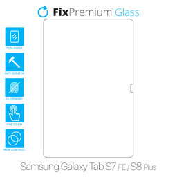 FixPremium Glass - Tvrzené sklo pro Samsung Galaxy Tab S7 FE a S8 Plus