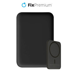 FixPremium - MagSafe PowerBank 5000 mAh, černá
