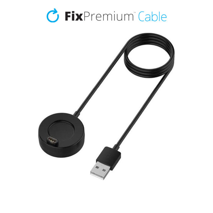 FixPremium - Nabíjecí Stanica pro Garmin Hodinky, černá