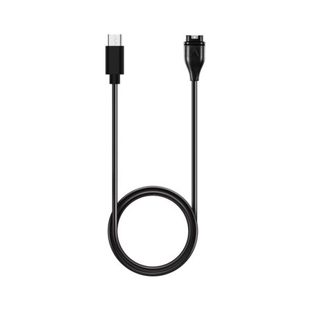 FixPremium - USB-C Nabíjecí Kabel pro Garmin Hodinky, černá