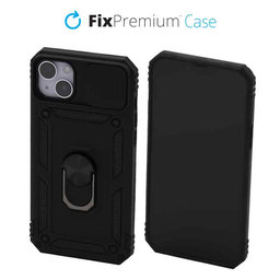 FixPremium - Pouzdro CamShield pro iPhone 14 Plus, černá