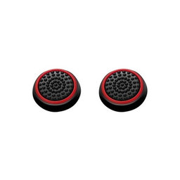 FixPremium - PS4/PS5 Controller Grip Caps - Set 2ks, červená