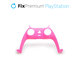 FixPremium - Dekorativní krytka pro PS5 DualSense, růžová