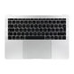Apple MacBook Pro 13" A1708 (Late 2016 - Mid 2017) - Horní Rám Klávesnice + Klávesnice UK + Mikrofon + Trackpad + Reproduktory (Silver)