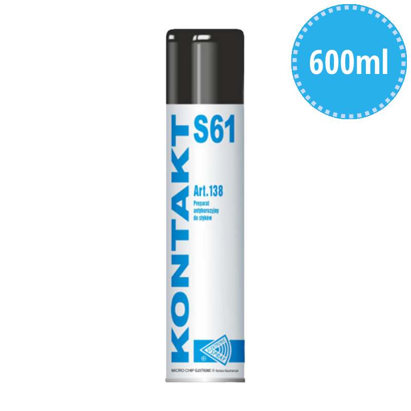 Kontakt S61 - Antikorozní Čistící Sprej na Kontakty - 600ml | FixShop