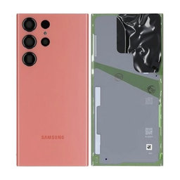 Samsung Galaxy S23 Ultra S918B - Bateriový Kryt (Red) - GH82-30400F Genuine Service Pack
