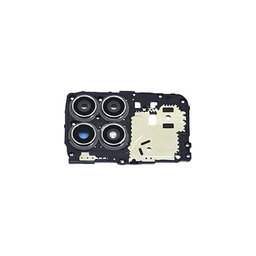 Honor X8 - Krytka Základní Desky + Sklíčko Zadní Kamery (Titanium Silver)