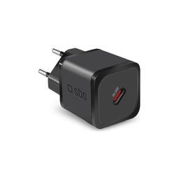 SBS - 30W Nabíjecí Adaptér USB-C, PD, černá